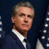 SACRAMENTO, CALIFORNIA - AUGUST 21: California Gov. Gavin Newsom looks on during a bill signing event related to redrawing the state’s congressional maps on August 21, 2025 in Sacramento, California. In a move to counter Texas House Republicans’ plan to redraw the state’s congressional maps ahead of the 2026 midterm elections, California Democrats took up a proposed constitutional amendment to temporarily redraw their own congressional maps, potentially creating five additional U.S. House seats for their party. (Photo by Justin Sullivan/Getty Images)