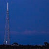 A full moon rises as the Space Launch System (SLS) rocket and the Orion spacecraft, integrated for the Artemis II mission, are seen at Launch Pad 39B at the Kennedy Space Center in Cape Canaveral, Florida, on February 1, 2026 ahead of the first crewed mission to the Moon in more than 50 years. (Photo by Miguel J. Rodriguez Carrillo / AFP via Getty Images)