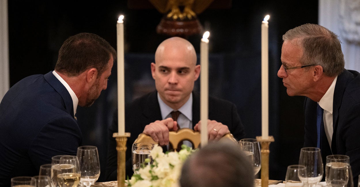 The White House Meets to Discuss Midterm Battle Plan 