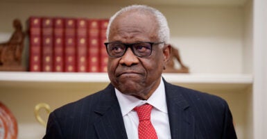 Supreme Court Justice Clarence Thomas eviscerated progressivism in a speech Tuesday.