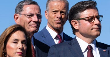 House Republican leadership hold a press conference.