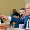 U.S. Health and Human Services Secretary Robert F. Kennedy Jr. testifies during a hearing of the House Committee on Ways and Means on Capitol Hill on April 16, 2026.