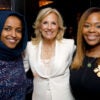 Rep. Sheila McCormick with Rep. Ilhan Omar.