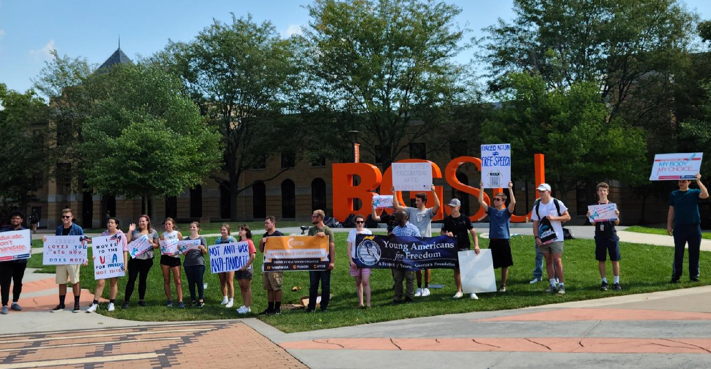 I Protested My University’s COVID-19 Vaccine Mandate. Here’s What Happened.