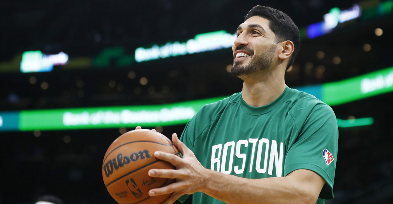 NBA Player Enes Kanter Freedom Stands Tall for Justice