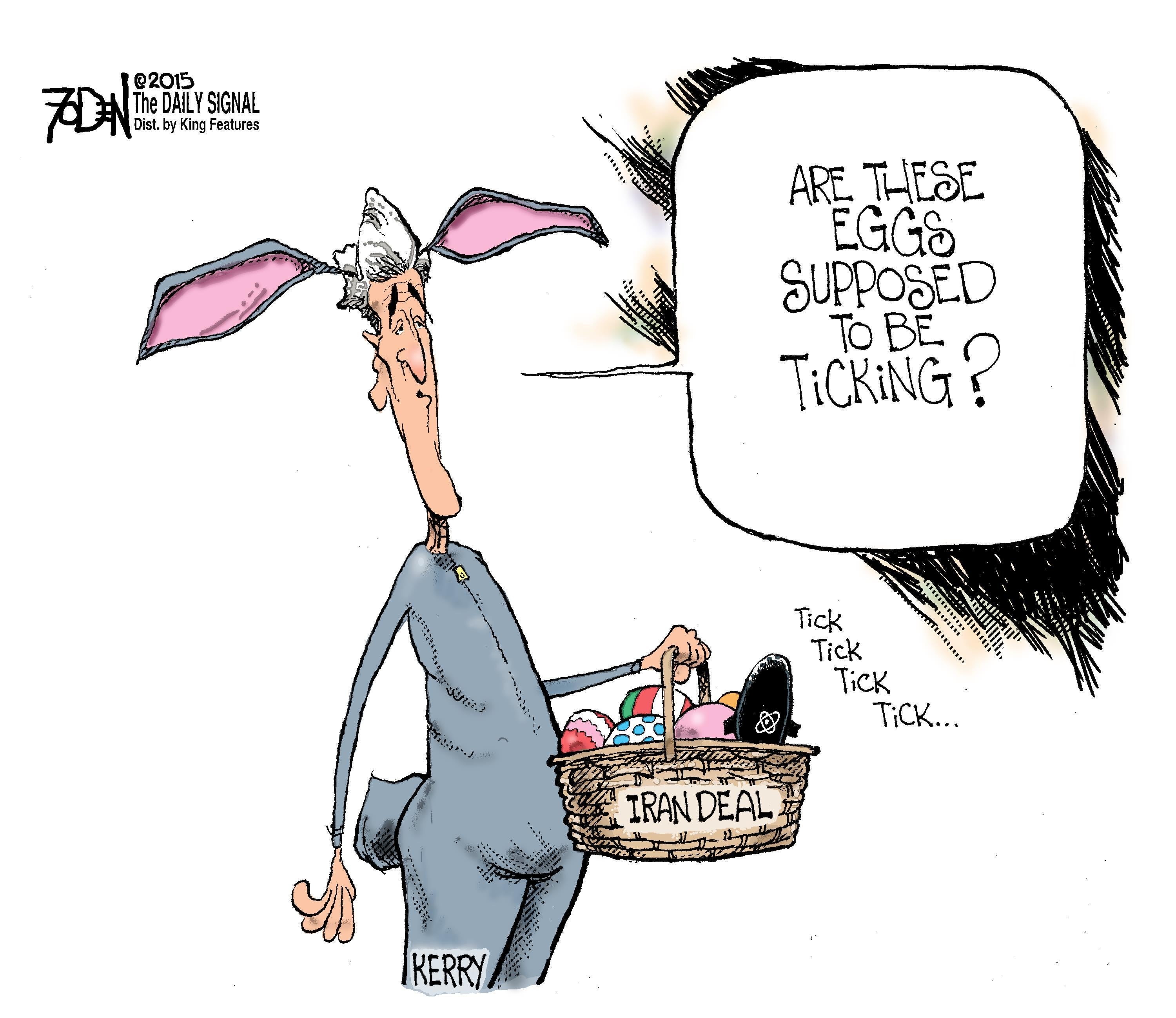 Cartoon: Kerry and Iran 1 Cartoon: Kerry and Iran