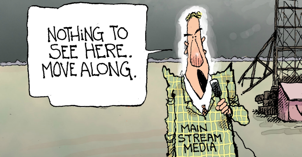 Collapsing media credibility