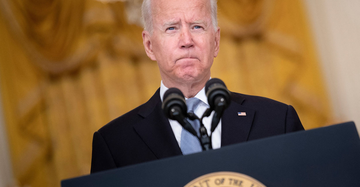 ICYMI: On Afghanistan Fiasco, Biden Says 'Buck Stops With Me' While Blaming Everyone Else