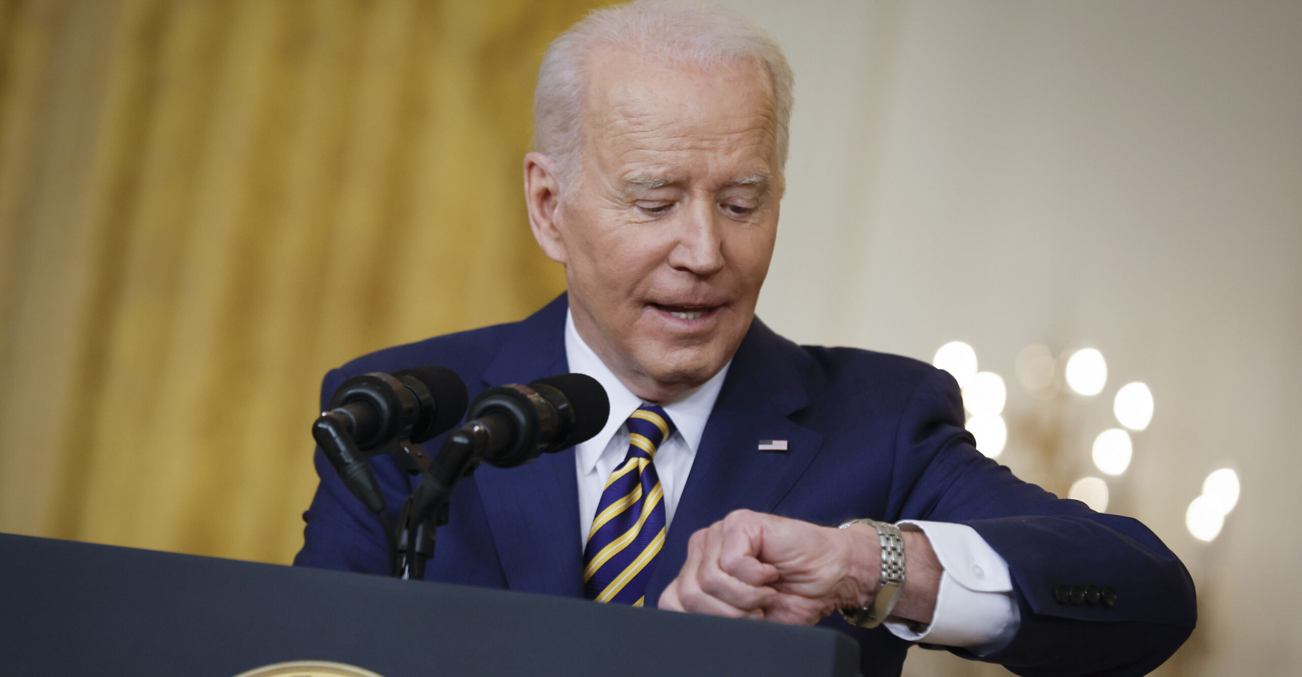 8 Takeaways From Biden's First Press Conference of 2022