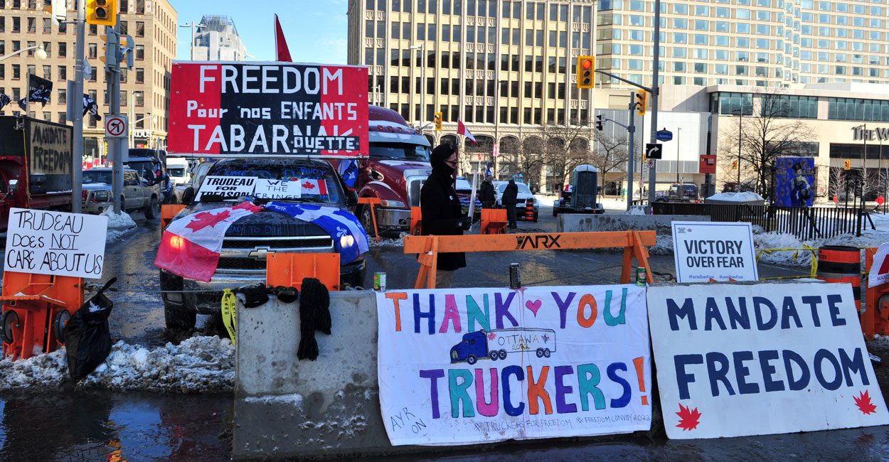 ICYMI: Media Goes After Canadian Truckers' Donors