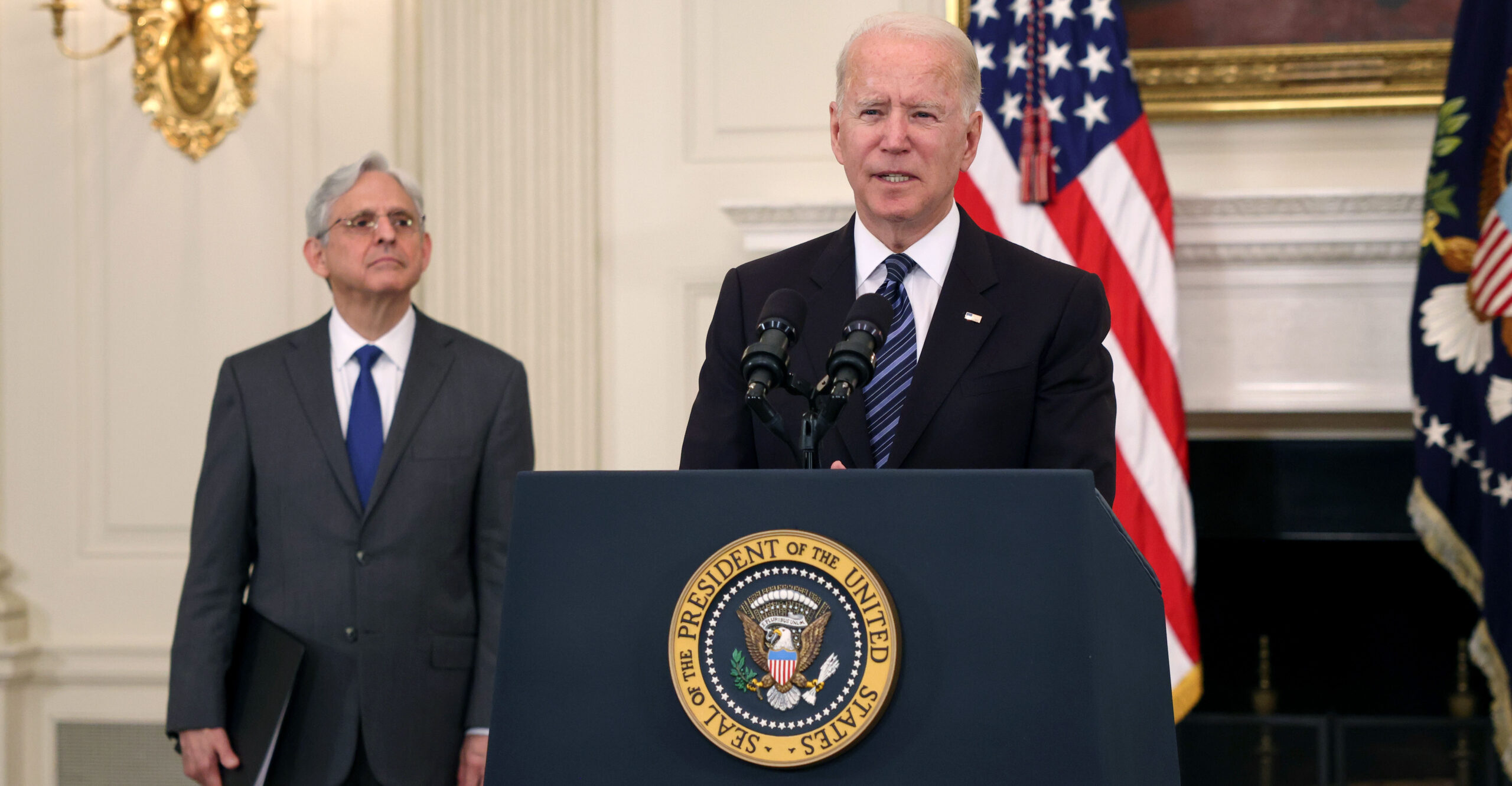 Biden Backs Gun Control, Not Defunding Police, in New Executive Actions