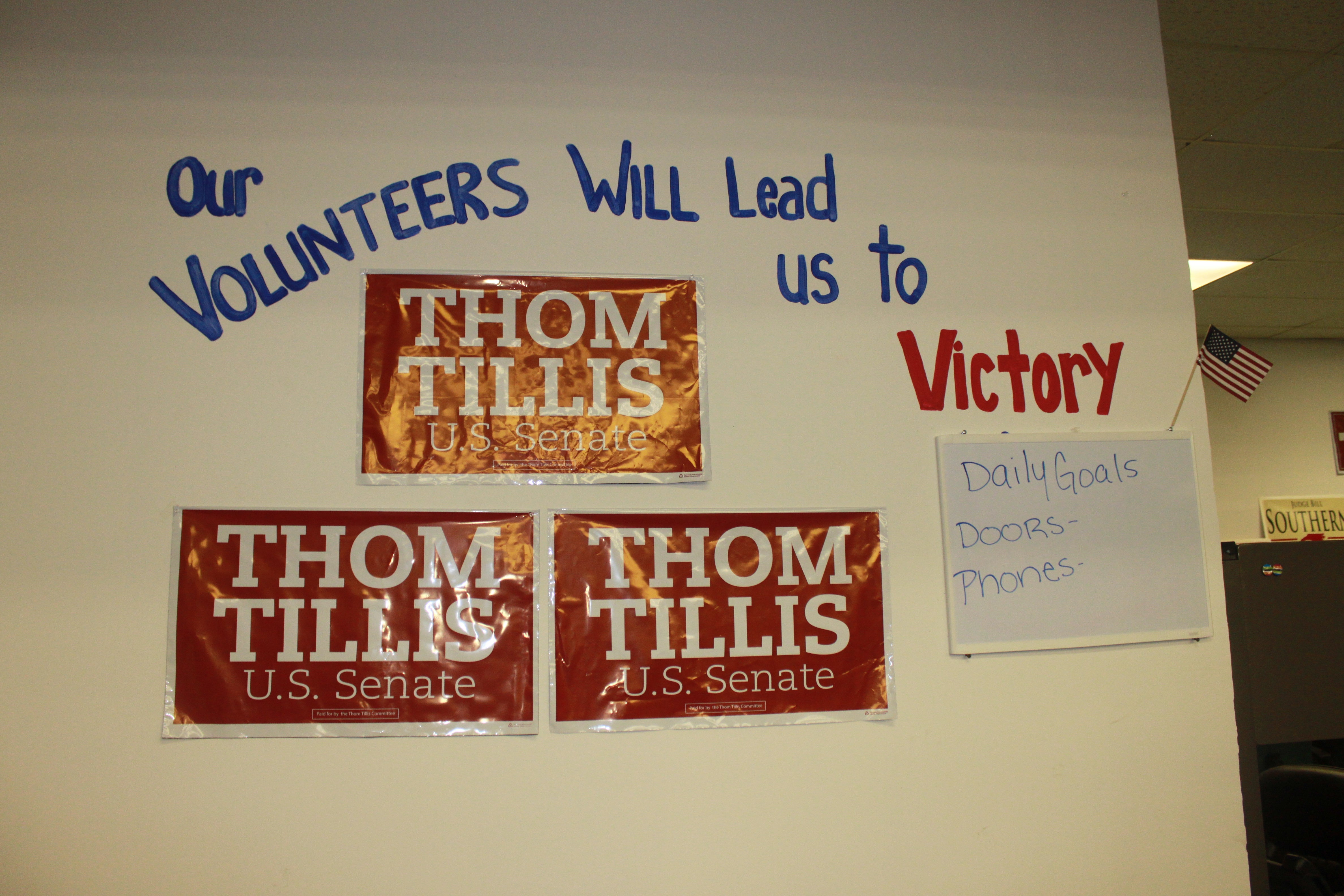 The North Carolina GOP hoping to match the energy of the Democrats' ground game. Photo: Josh Siegel/The Daily Signal