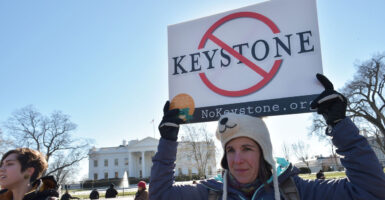 Keystone XL pipeline width=