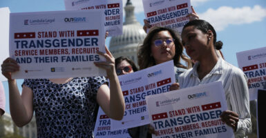 Military's Transgender Policy