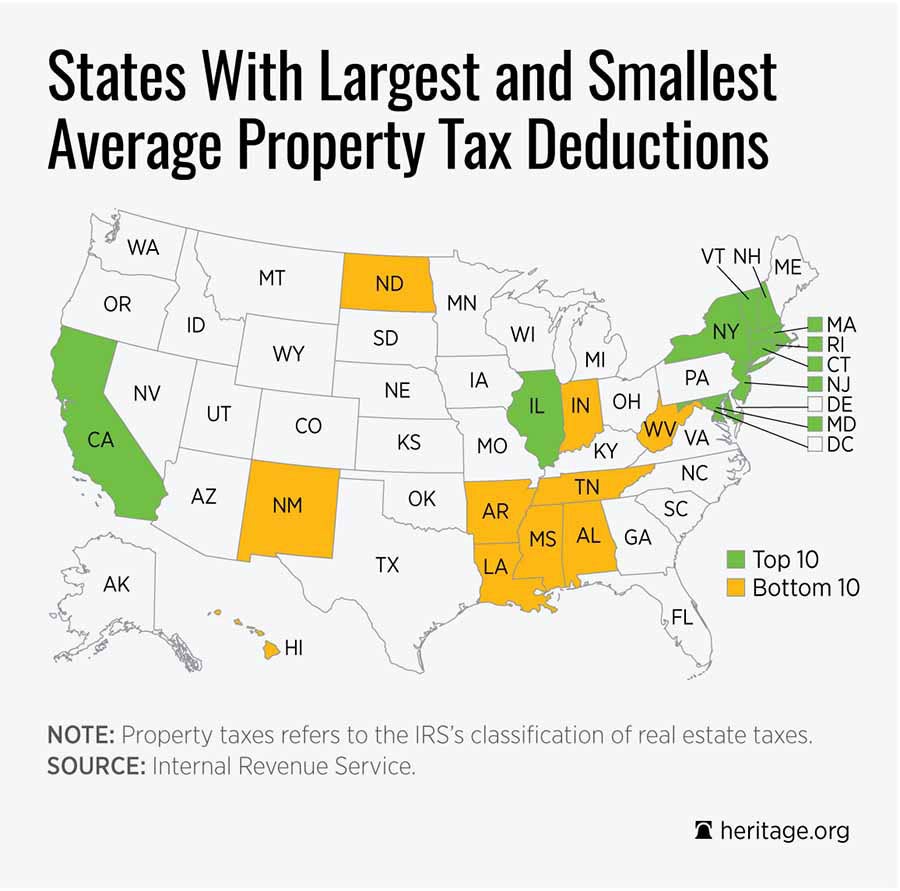 This Tax Deduction Forces Americans to Subsidize High-Tax States 1 This Tax Deduction Forces Americans to Subsidize High-Tax States