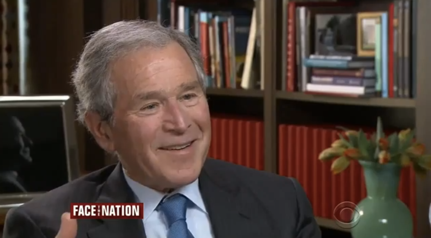 George W. Bush’s Blunt Words: ‘Words Mean Something’