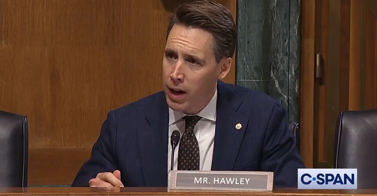 Sen. Josh Hawley Questions ‘Weaponizing’ of FBI to Silence Parents