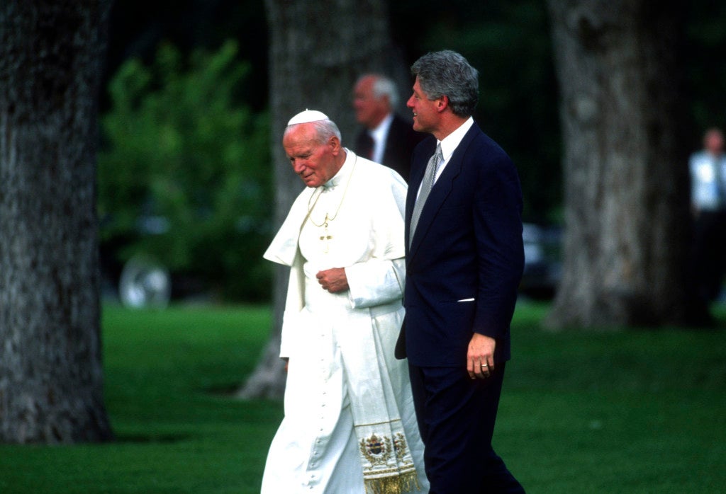 pope john paul visit to usa