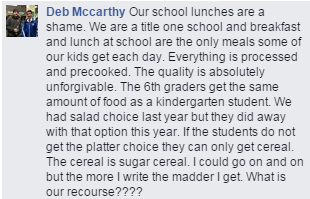 What Parents Really Think About Their Kids' New School Lunches 34 What Parents Really Think About Their Kids' New School Lunches