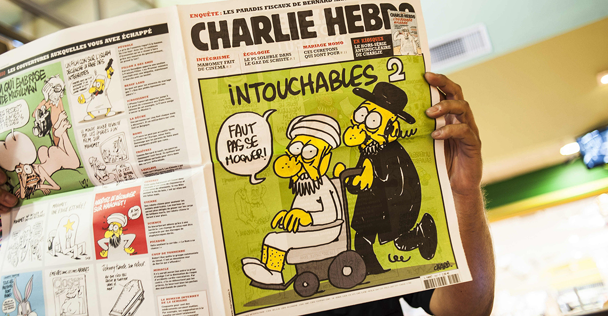 charlie hebdo intouchables 2