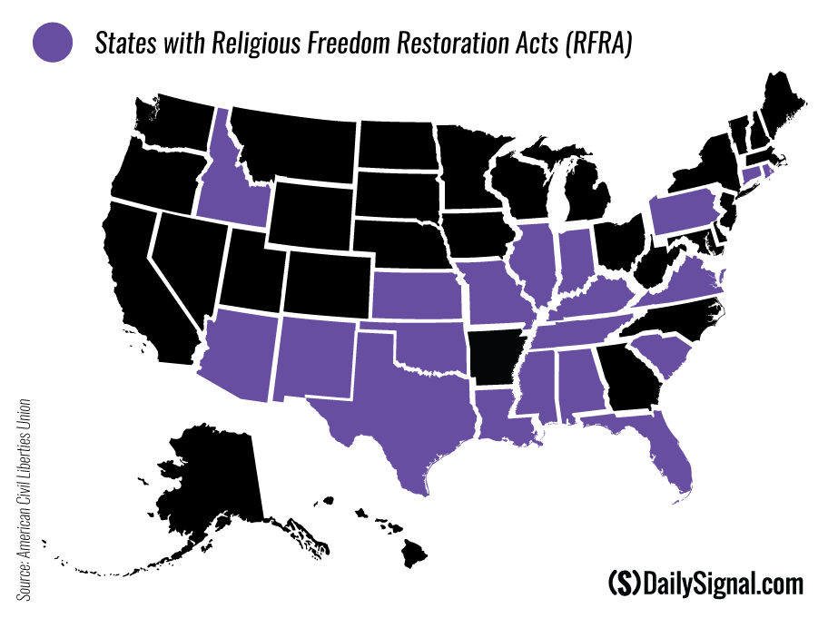 These 19 States Have Religious Freedom Laws Similar to Indiana’s. Here’s What That Means. 1 These 19 States Have Religious Freedom Laws Similar to Indiana’s. Here’s What That Means.