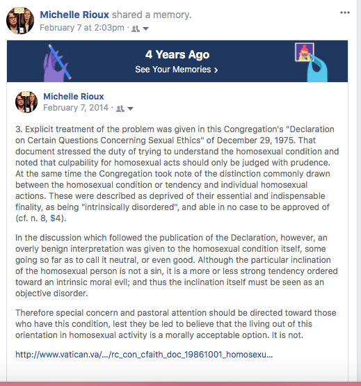 Facebook Suspended Me for Sharing My Religious Beliefs About Homosexuality 2 Facebook Suspended Me for Sharing My Religious Beliefs About Homosexuality